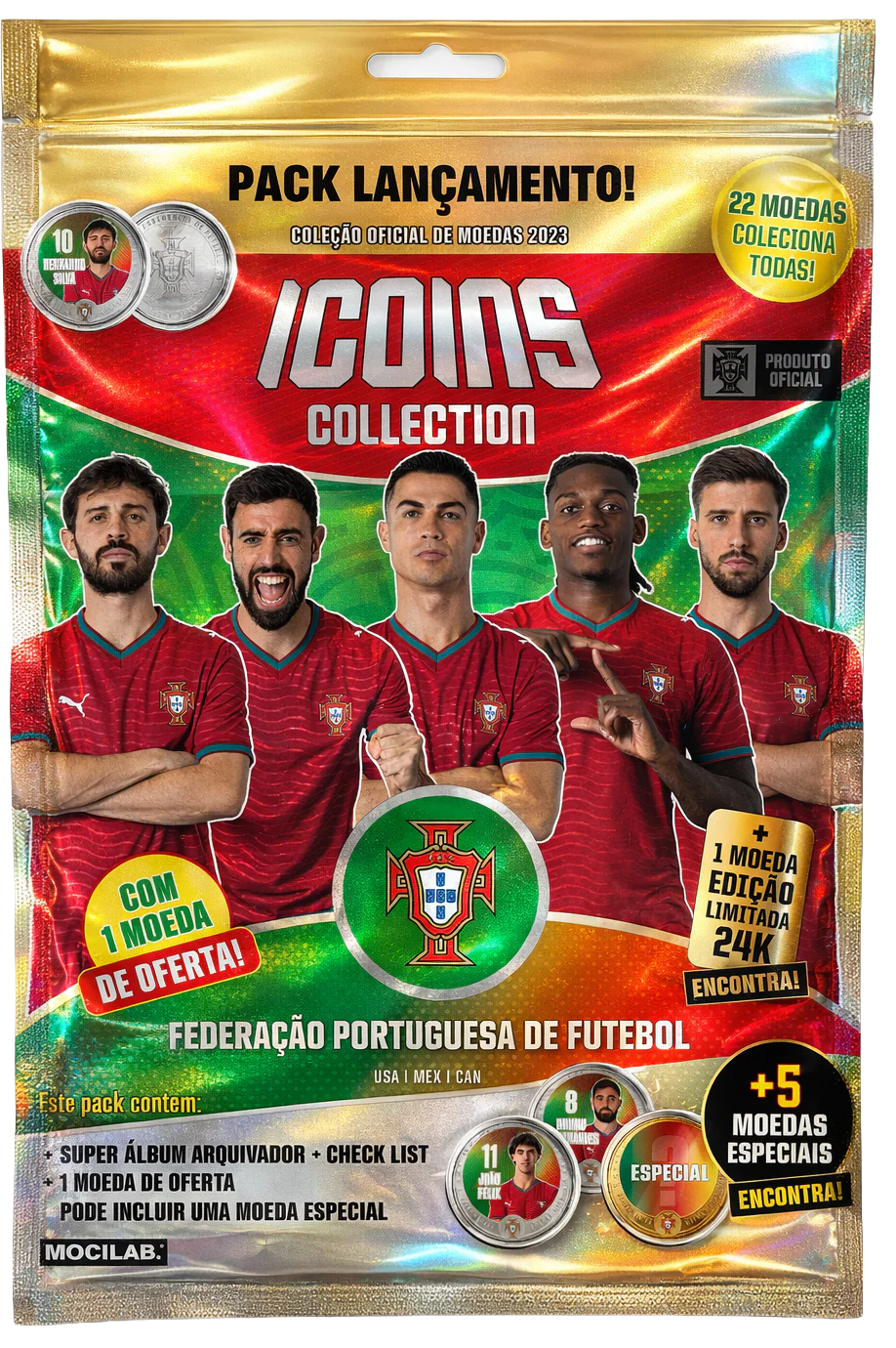 ICoins Collection FPF Starter Pack: Album + 1 Coin - MOCILAB