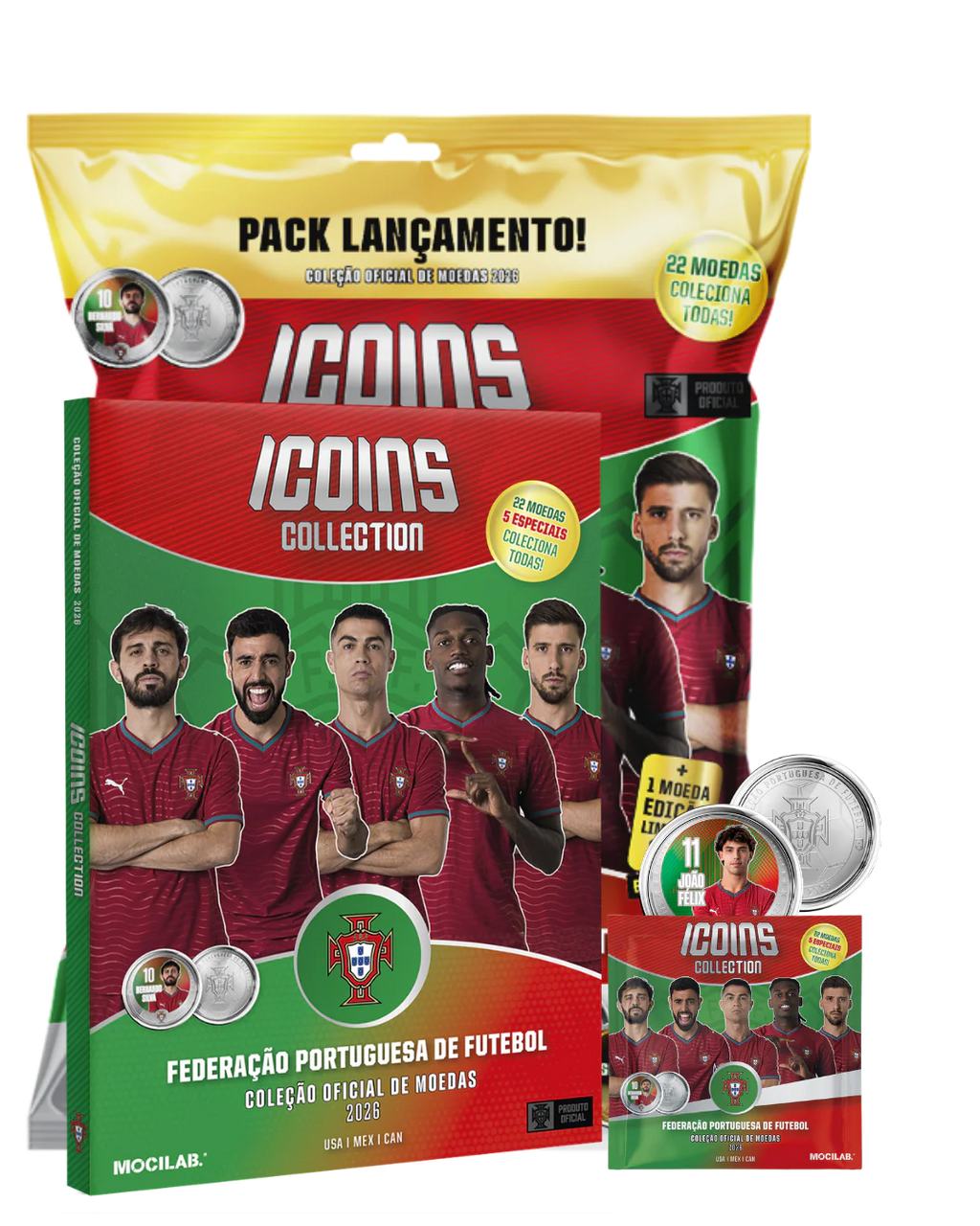 ICoins Collection FPF Starter Pack: Album + 1 Coin - MOCILAB
