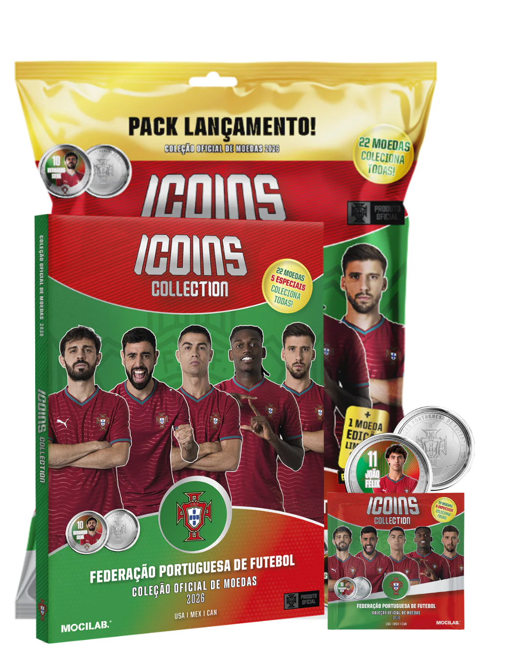 ICoins Collection FPF Starter Pack: Album + 1 Coin - MOCILAB